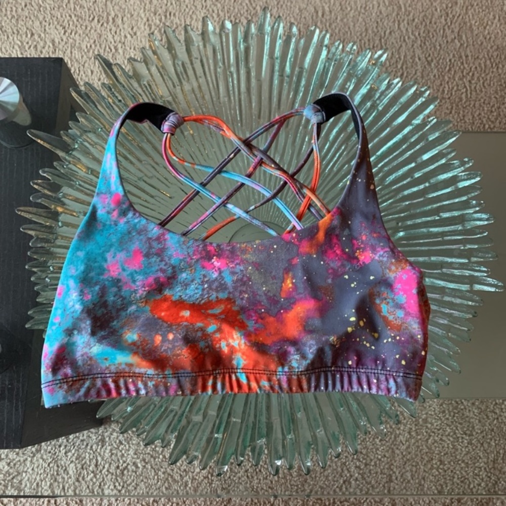 Onzie Multicolor Sports Bra - Picture 3 of 4